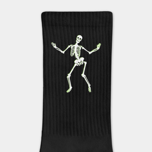 Neon Groove – Funky Dancing Halloween Skeleton by Butter Creative