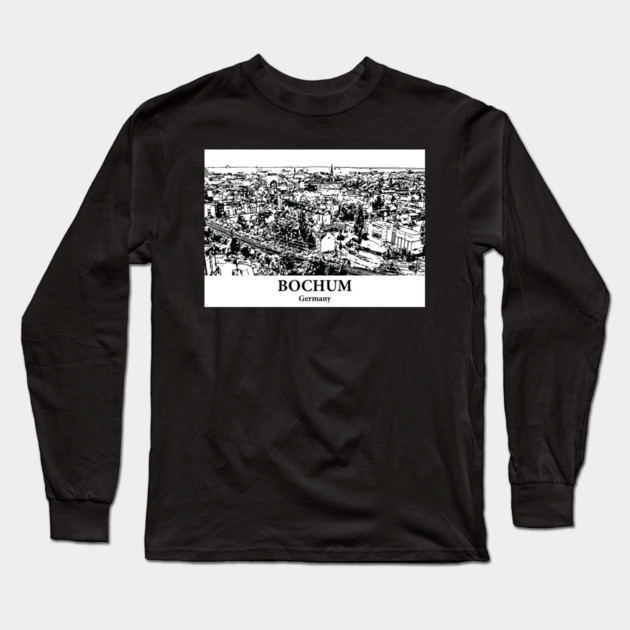 Bochum - Germany Long Sleeve T-Shirt by Lakeric