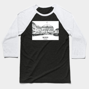 Bonn - Germany Baseball T-Shirt