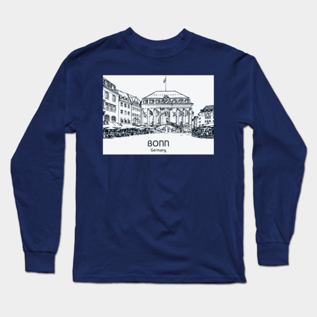 Bonn - Germany Long Sleeve T-Shirt by Lakeric