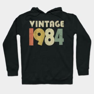 Vintage 1984 Tee - Orwellian Birthday Humor Gift - vintage shirt funny 1984 birthday retro apparel humor gift eighties Hoodie