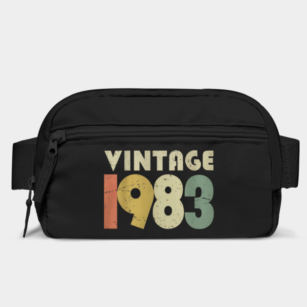 Vintage 1983 Tee - Perfectly Aged Birthday Gift - vintage shirt funny 1983 birthday retro apparel humor gift eighties by OUTFITPAW