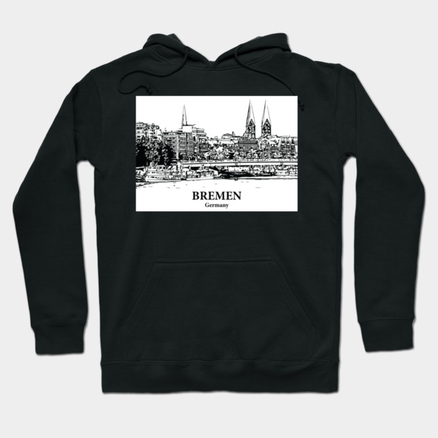 Bremen - Germany Hoodie by Lakeric