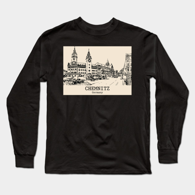 Chemnitz - Germany Long Sleeve T-Shirt by Lakeric
