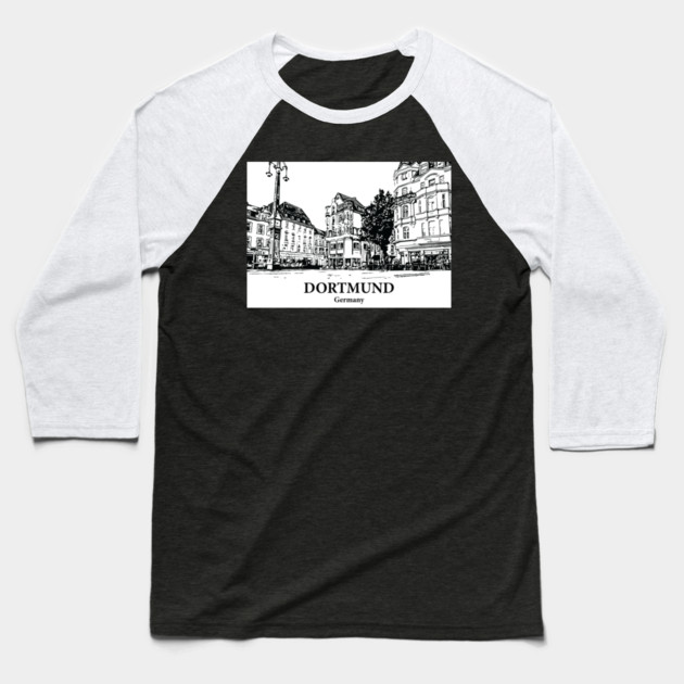 Dortmund - Germany Baseball T-Shirt by Lakeric