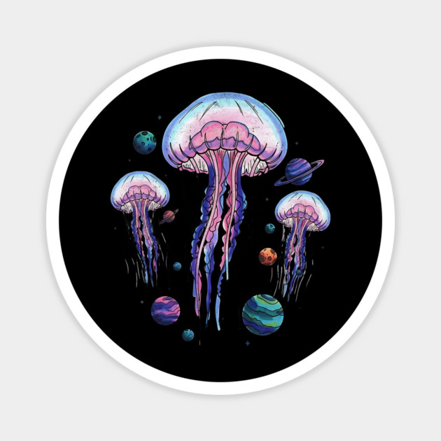 Jelly Fish Cosmic Balancing Magnet by Designed By Marty