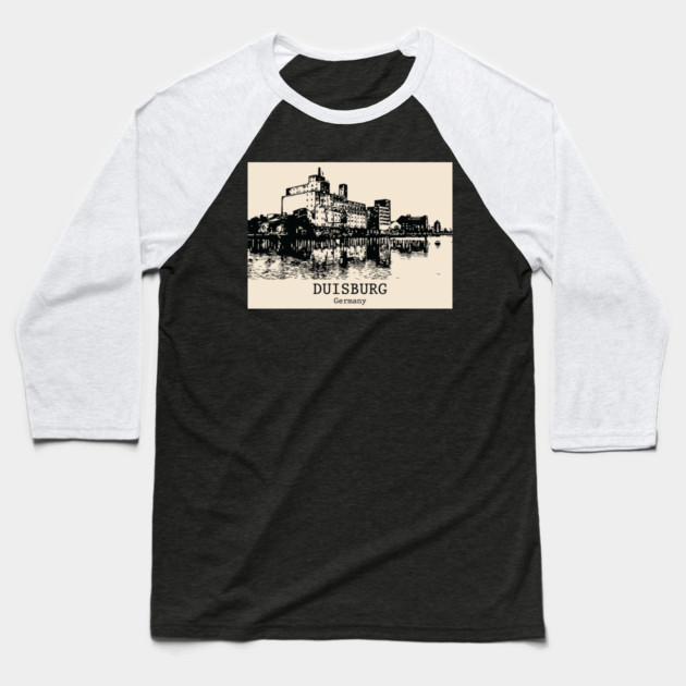 Duisburg - Germany Baseball T-Shirt by Lakeric