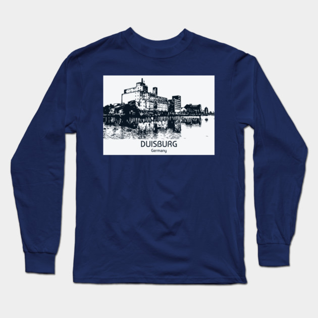 Duisburg - Germany Long Sleeve T-Shirt by Lakeric