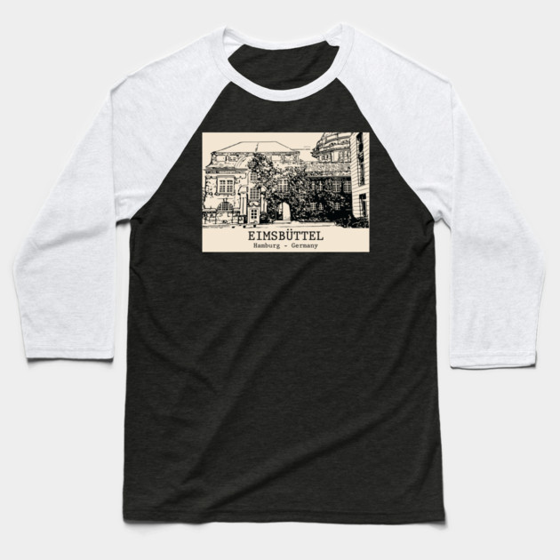 Eimsbüttel - Germany Baseball T-Shirt by Lakeric