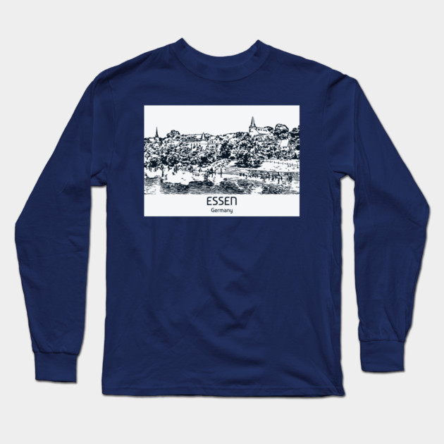 Essen - Germany Long Sleeve T-Shirt by Lakeric