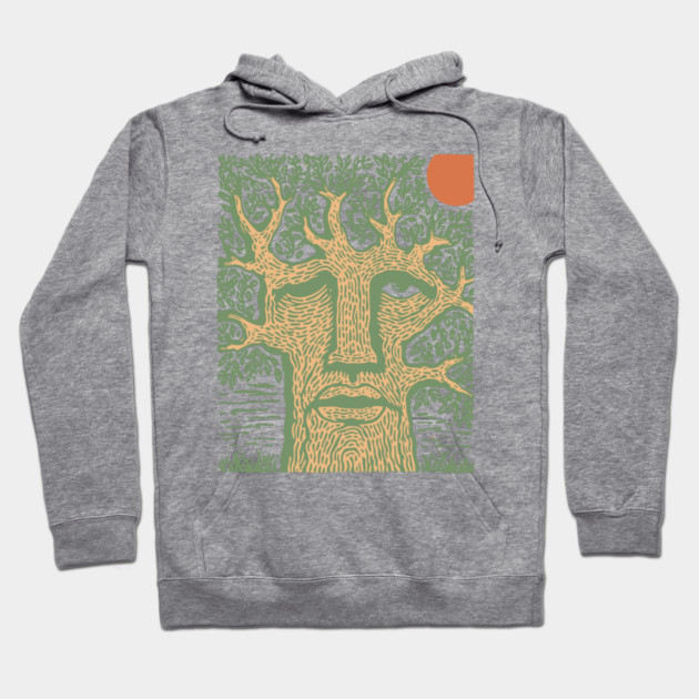 Ancient Treant - World Tree Art Hoodie by TuncGK