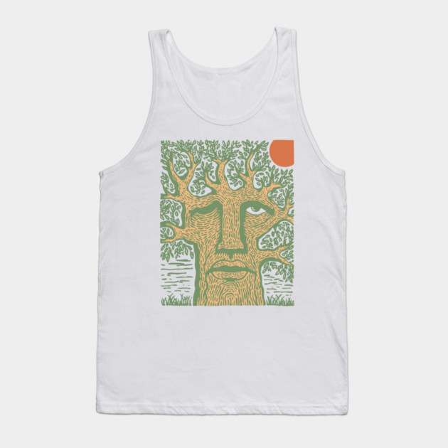 Ancient Treant - World Tree Art Tank Top by TuncGK