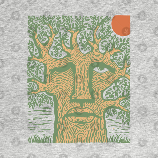 Ancient Treant - World Tree Art by TuncGK