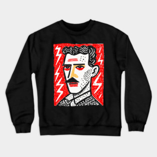 Nikola Tesla Crewneck Sweatshirt