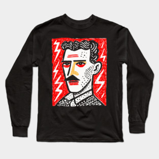 Nikola Tesla Long Sleeve T-Shirt