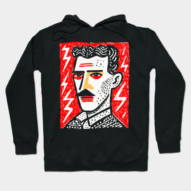 Nikola Tesla Hoodie by TuncGK