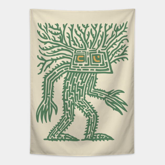 Mandrake Root Tapestry by TuncGK
