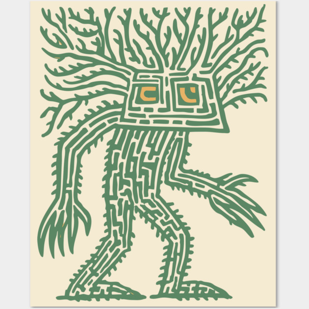 Mandrake Root Wall Art by TuncGK