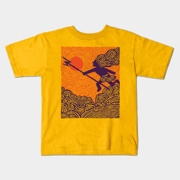 Zeus Kids T-Shirt by TuncGK