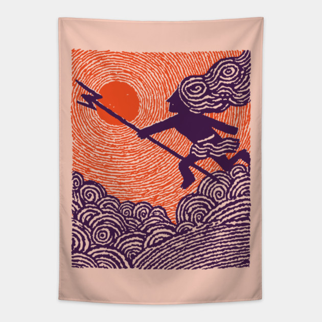 Zeus Tapestry by TuncGK