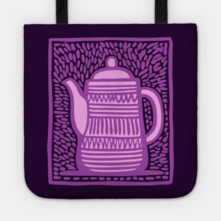 Pop Art Teapot Tote