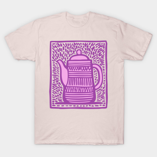 Pop Art Teapot T-Shirt by TuncGK