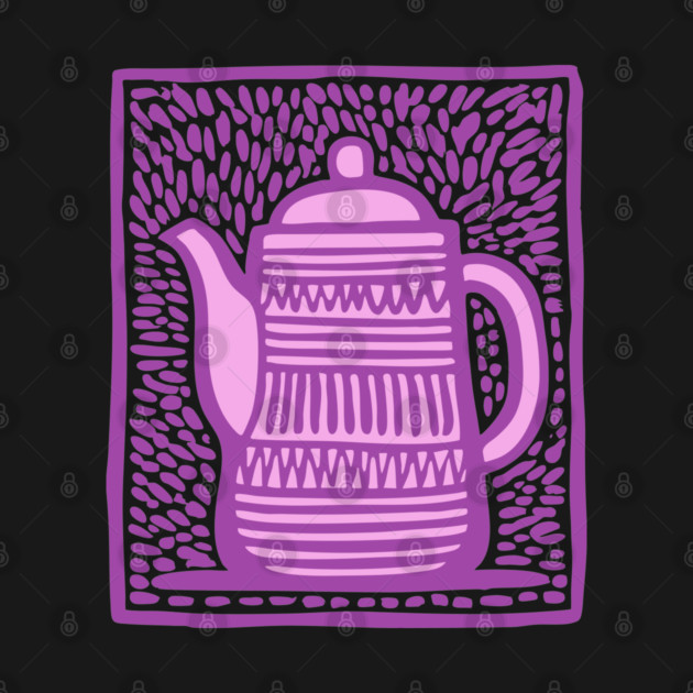 Pop Art Teapot by TuncGK