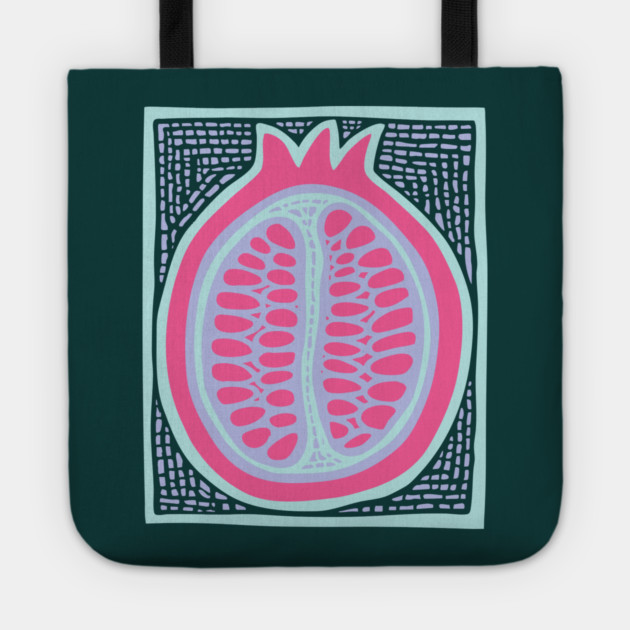 Pomegranate Tote by TuncGK