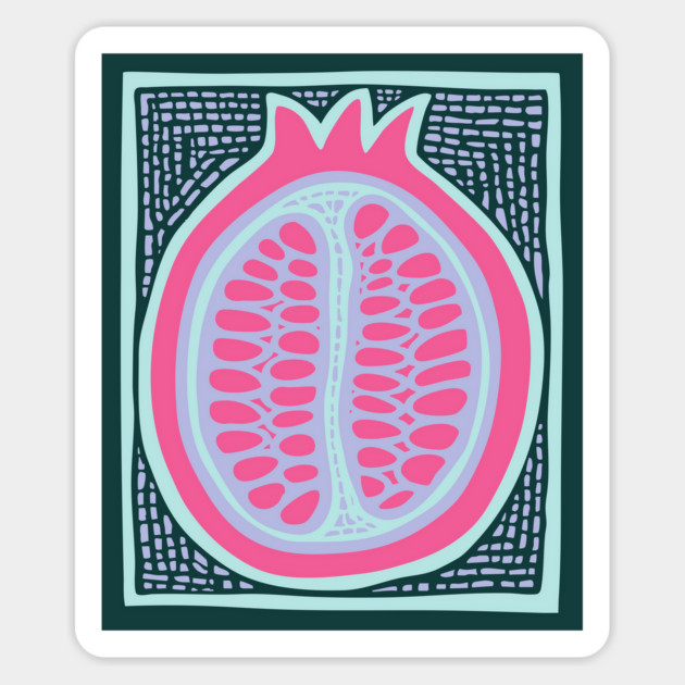 Pomegranate Magnet by TuncGK