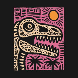 T-Rex - Pop Art Dinosaur T-Shirt