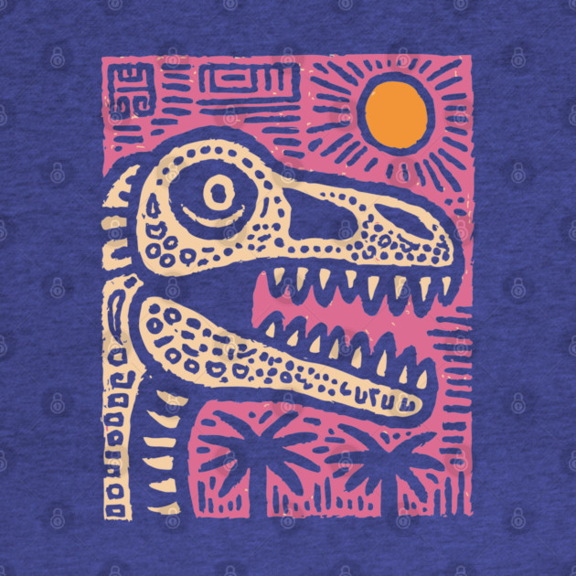 T-Rex - Pop Art Dinosaur by TuncGK