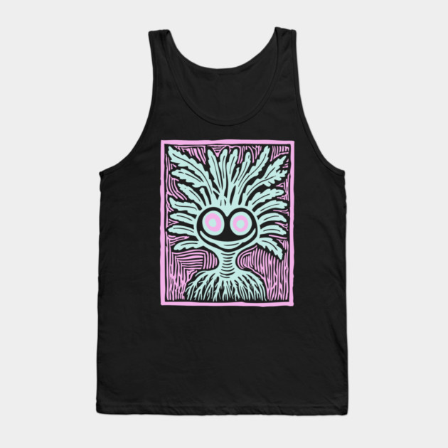 Goblincore Mandrake - Witchy Root Tank Top by TuncGK