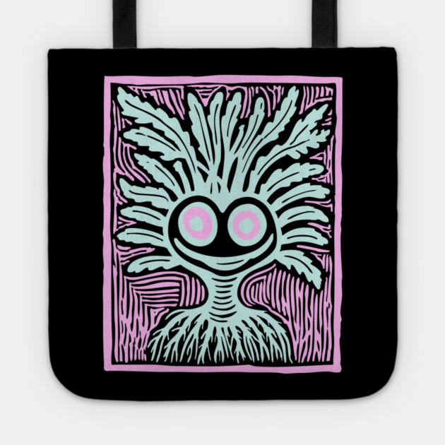Goblincore Mandrake - Witchy Root Tote by TuncGK