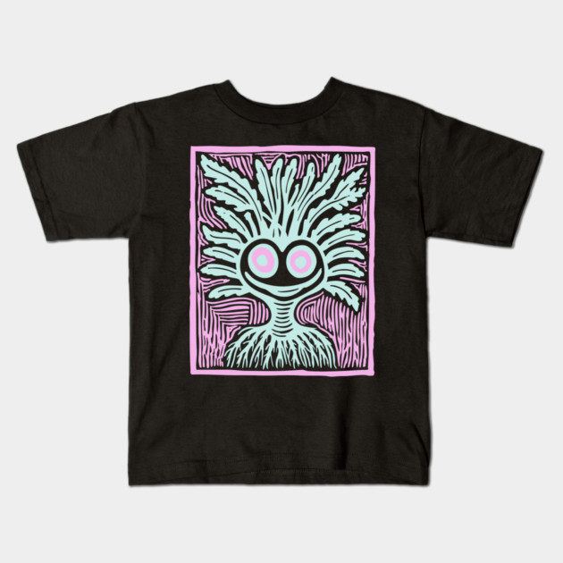 Goblincore Mandrake - Witchy Root Kids T-Shirt by TuncGK