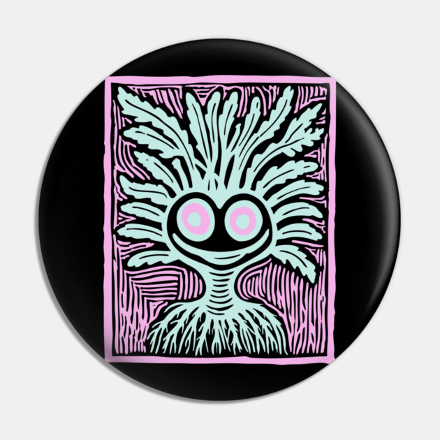 Goblincore Mandrake - Witchy Root Pin by TuncGK