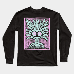 Goblincore Mandrake - Witchy Root Long Sleeve T-Shirt