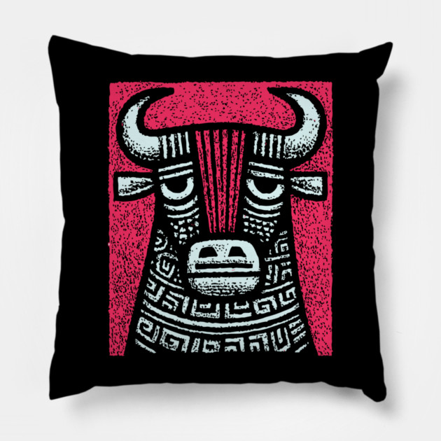 Minotaur Pillow by TuncGK