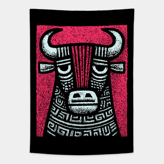 Minotaur Tapestry by TuncGK