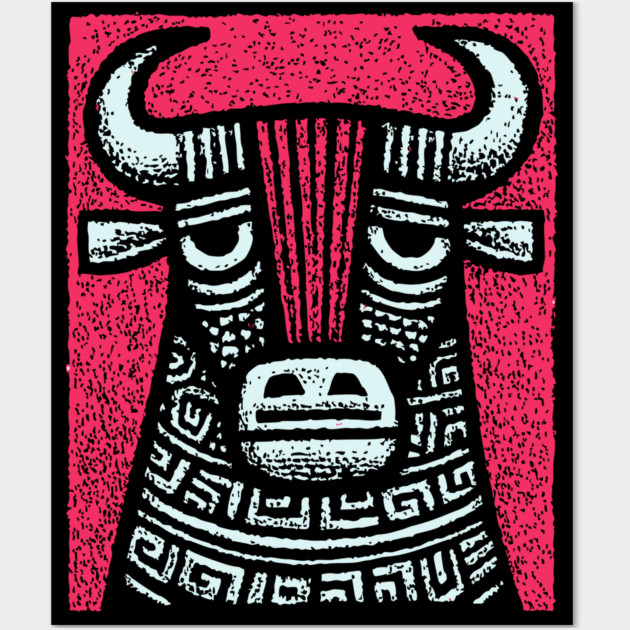 Minotaur Wall Art by TuncGK
