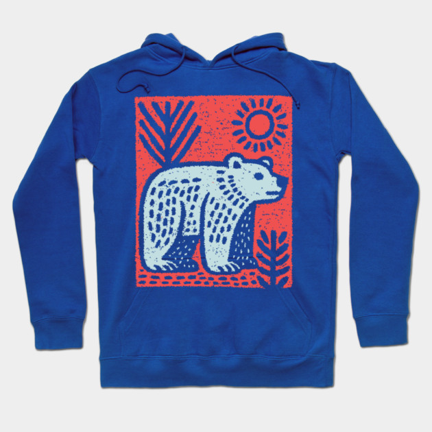 Grizzly Bear Hoodie by TuncGK