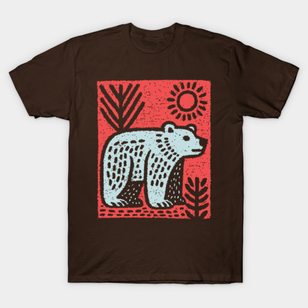 Grizzly Bear T-Shirt by TuncGK