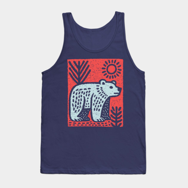 Grizzly Bear Tank Top by TuncGK