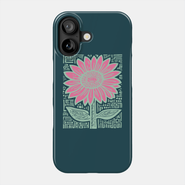 Groovy Sunflower Phone Case by TuncGK