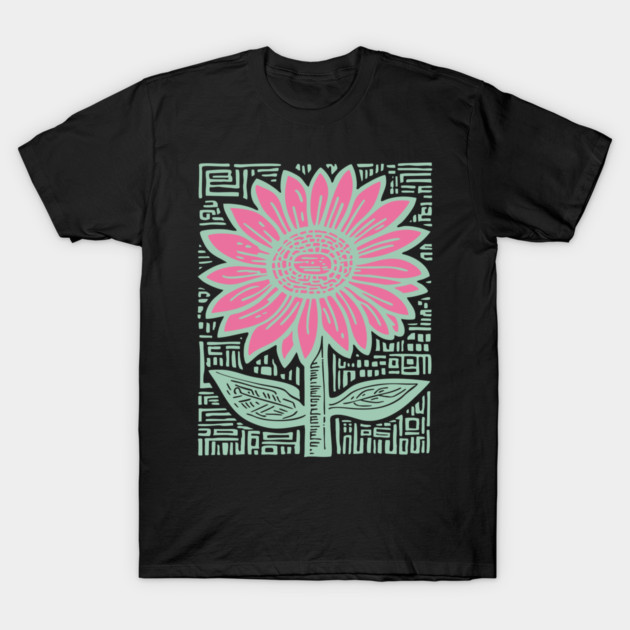Groovy Sunflower T-Shirt by TuncGK