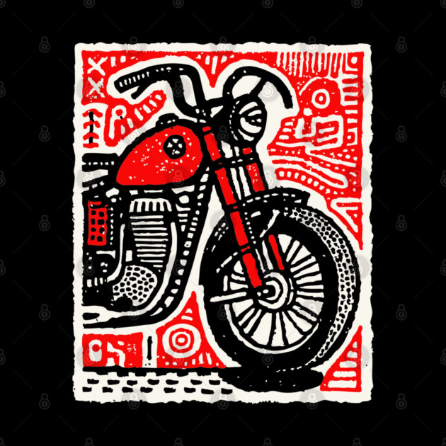 Motorbike - Pop Art Rider by TuncGK