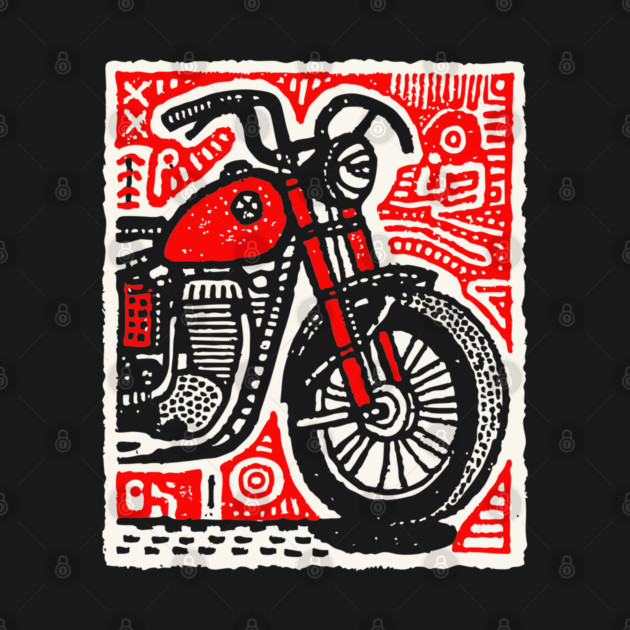 Motorbike - Pop Art Rider by TuncGK