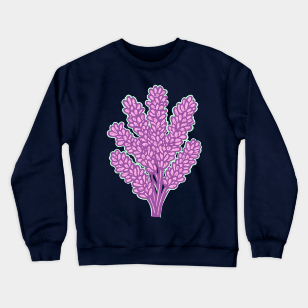 Lavender Crewneck Sweatshirt by TuncGK