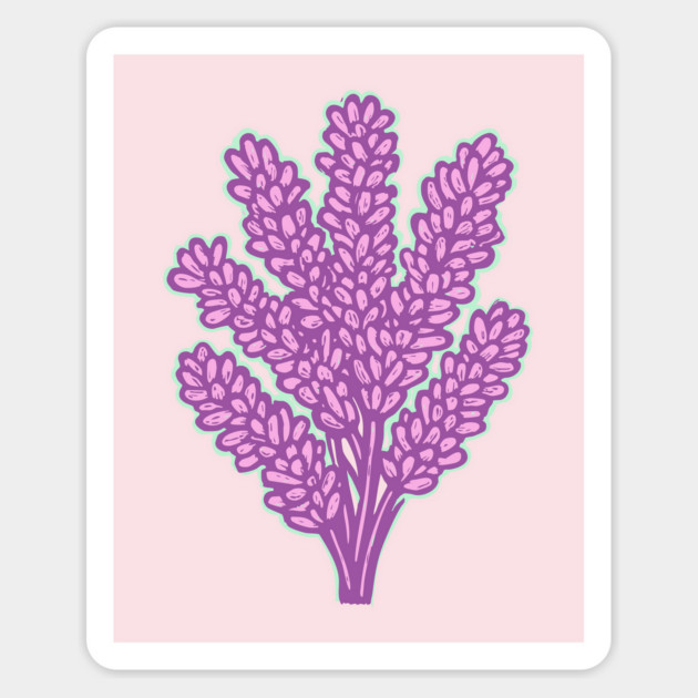 Lavender Magnet by TuncGK