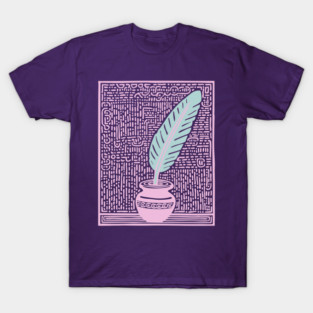 Quill - Pop Art Writer Gift T-Shirt