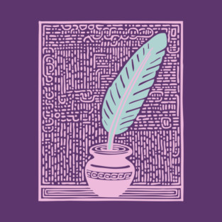 Quill - Pop Art Writer Gift T-Shirt